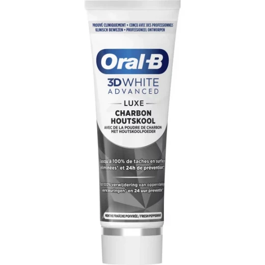 Oral-B 3D White Advanced Luxe Charbon Dentifrice - image 9