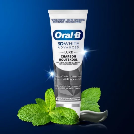 Oral-B 3D White Advanced Luxe Charbon Dentifrice - image 11