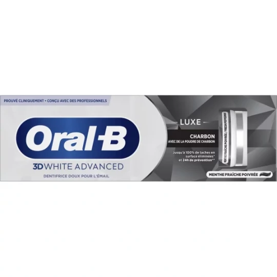 Oral-B 3D White Advanced Luxe Charbon Dentifrice - image 13