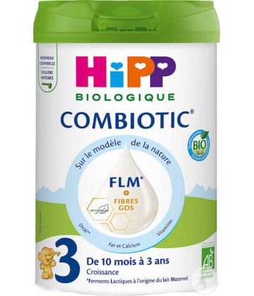 Hipp Lait Combiotic FLM 3ème Âge 800 g