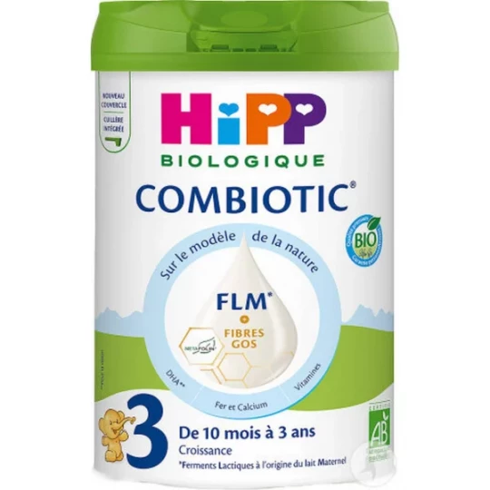 Hipp Lait Combiotic FLM 3ème Âge 800 g