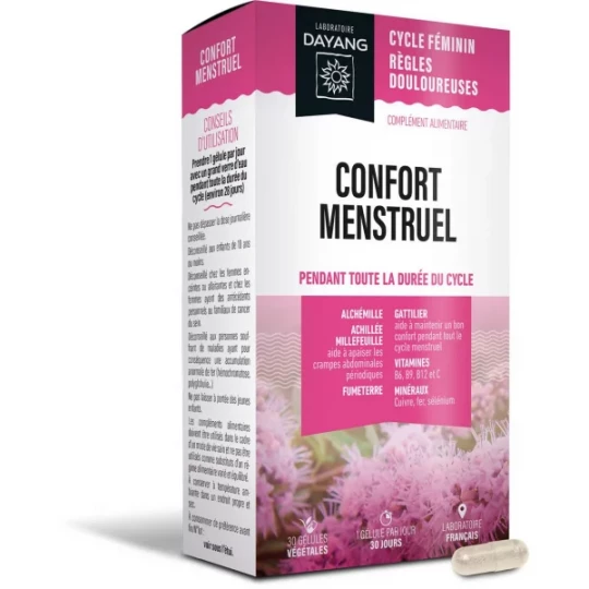 Dayang Confort Menstruel Gélules x 30