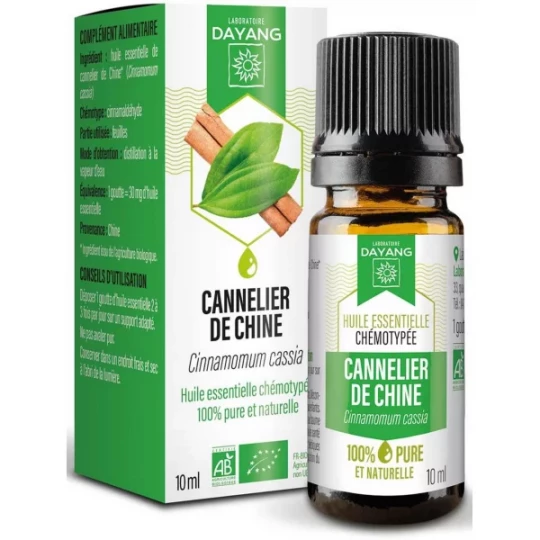 Dayang Huile Essentielle Cannelier de Chine Bio 10 ml