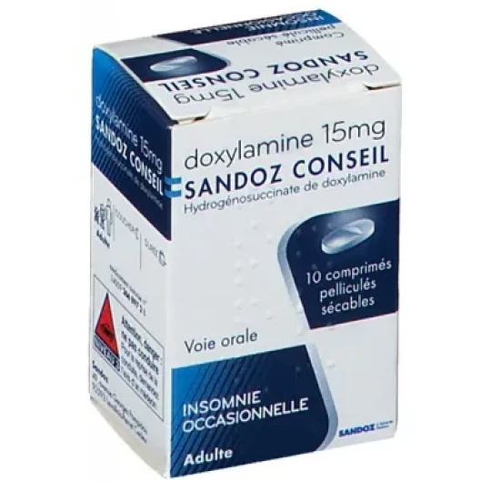 Sandoz Conseil Doxylamine 15 mg x 10 - image 2