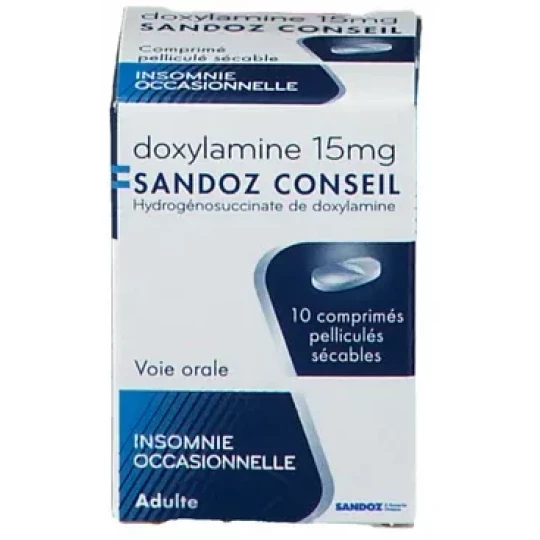 Sandoz Conseil Doxylamine 15 mg x 10 - image 4