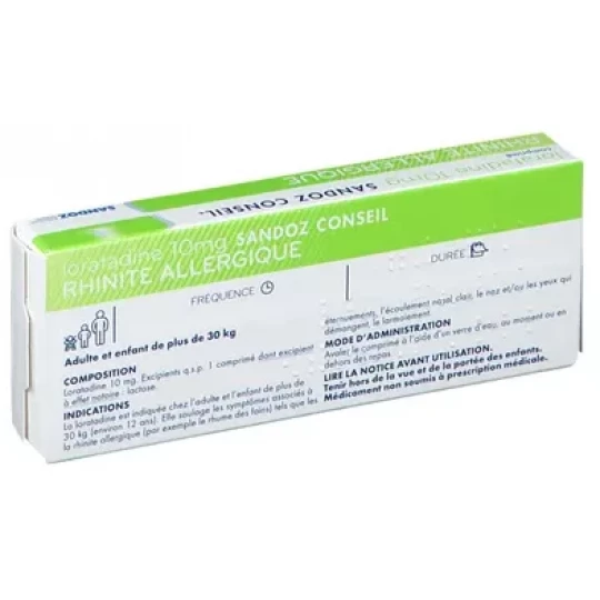 Sandoz Conseil Loratadine 10 mg x 7 - image 2