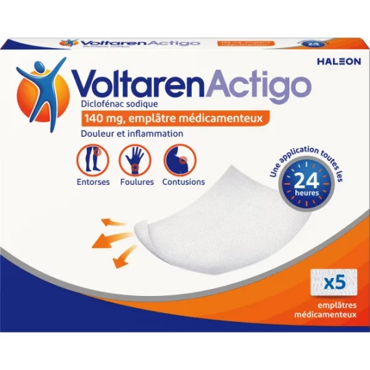 VoltarenActigo 140 mg Emplâtre Médicamenteux - image 2