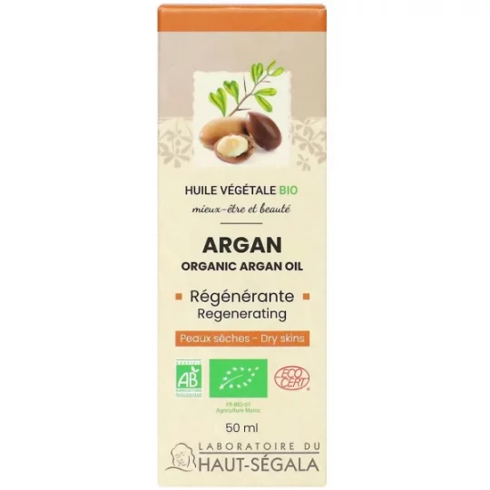 Laboratoire du Haut-Ségala Huile d'Argan Regénérante 50 ml
