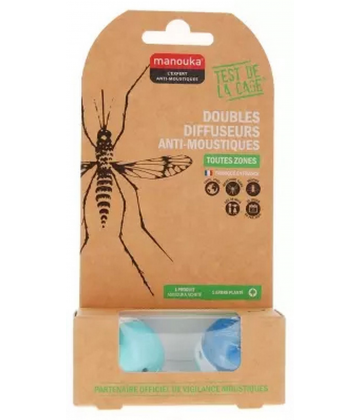 Manouka Diffuseur Boule Anti Moustique x 2