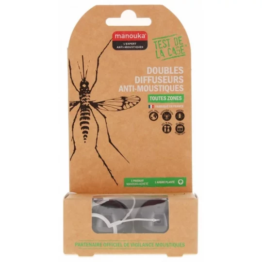 Manouka Diffuseur Boule Anti Moustique x 2