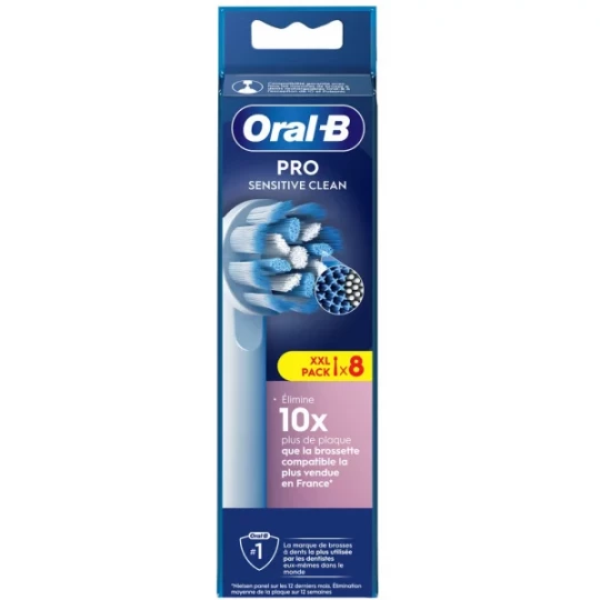 Oral'B Pro Brossettes Sensitive Clean x 8