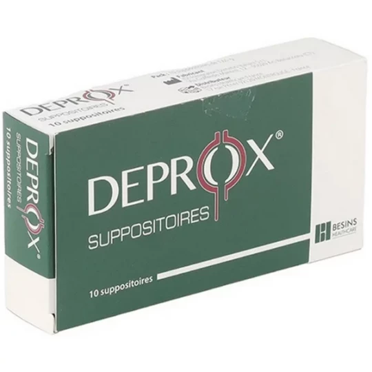 Besins Deprox Suppositoires x 10