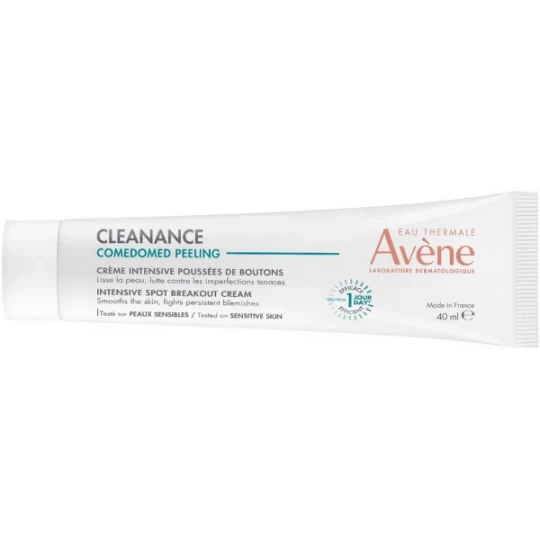 Avène Cleanance Comedomed Peeling Crème Intensive Poussées de Boutons 40 ml