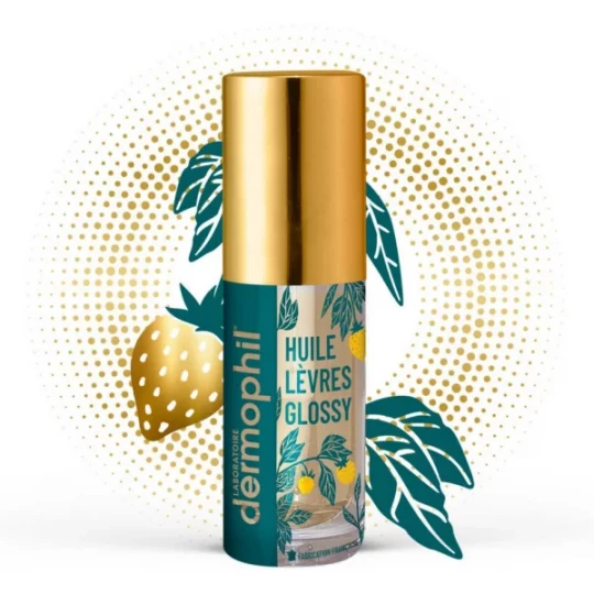 Dermophil Indien Huile à Lèvres Glossy 5 ml