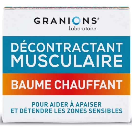 Granions Décontractant Musculaire Baume Chauffant 27,5 ml - image 2