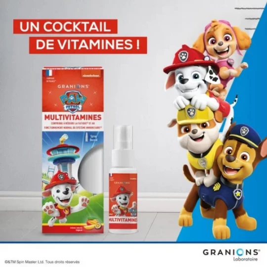 Granions Kid Spray Multivitamines Pat Patrouille 20 ml - image 5