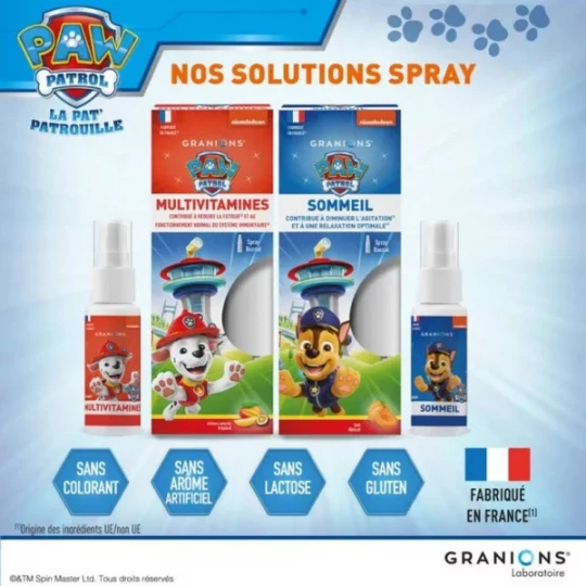 Granions Kid Spray Multivitamines Pat Patrouille 20 ml - image 6