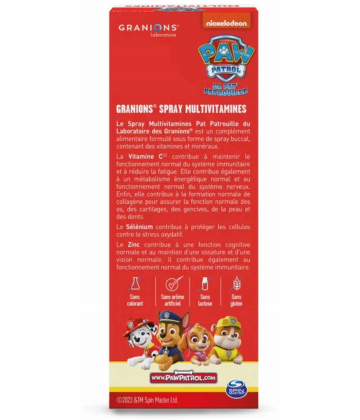 Granions Kid Spray Multivitamines Pat Patrouille 20 ml