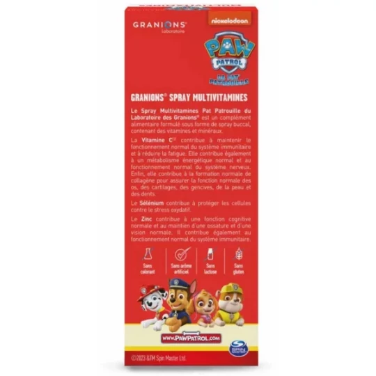 Granions Kid Spray Multivitamines Pat Patrouille 20 ml - image 8