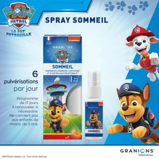 Granions Kid Spray Sommeil Pat Patrouille 20 ml - image 3