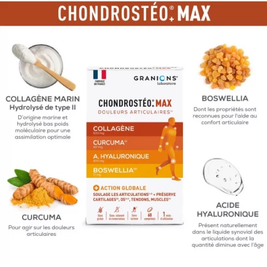 Chondrostéo+ Max Comprimés x 60 - image 2