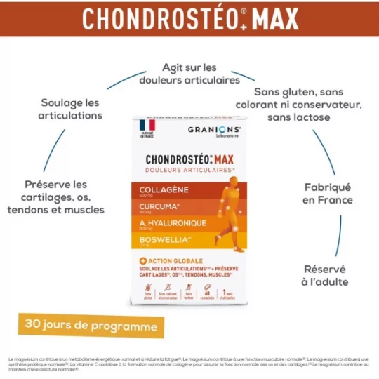 Chondrostéo+ Max Comprimés x 60 - image 5