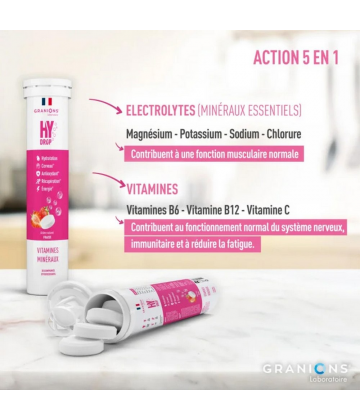 Granions Hydrop Pastilles Hydratation x 20