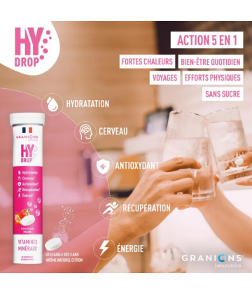 Granions Hydrop Pastilles Hydratation x 20