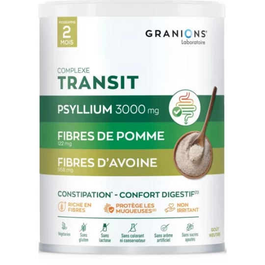 Granions Complexe Transit Poudre Neutre Pot 290 g