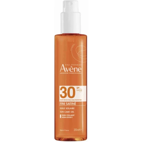Avène Huile Solaire Haute Protection Peaux Sensibles SPF30 200 ml