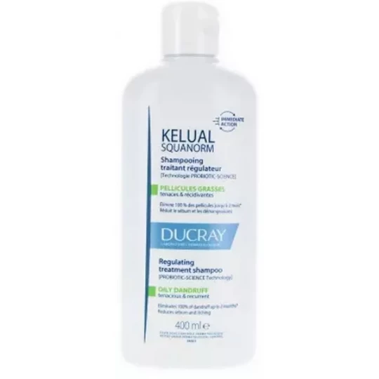 Ducray Squanorm Shampooing Traitant Pellicules Grasses 200 ml - image 2