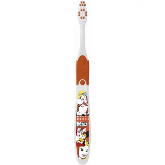 Elgydium Junior Brosse à Dents Astérix Enfant 7 à 12 Ans
