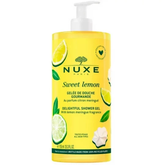 Nuxe Sweet Lemon Gelée de Douche Gourmande 750 ml