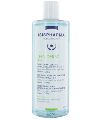 Isispharma Teen Derm Solution micellaire Purifiante Aqua