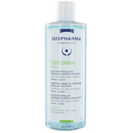 Isispharma Teen Derm Solution micellaire Purifiante Aqua