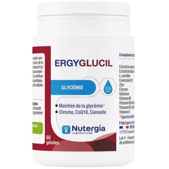 Nutergia Ergyglucil Gélules x 60