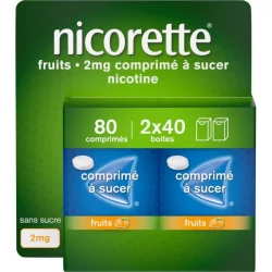 Nicorette 2 mg Fruits Comprimés