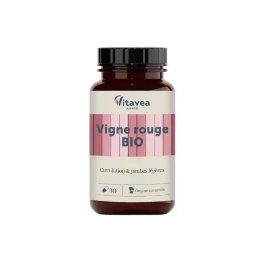Vitavea Les Essentiels Bio Vigne Rouge Gélules x 30