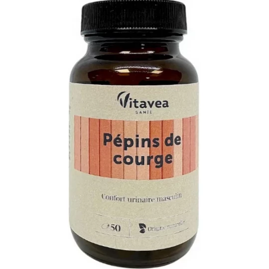 Nutrisanté Les Essentiels Pepins de Courge Capsules x 50