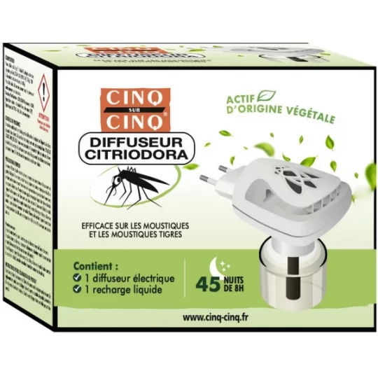 Cinq sur Cinq Diffuseur Citriodora