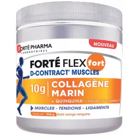 Forté Pharma Forté Flex Fort d'Contract' Muscles Collagène Poudre 334 g