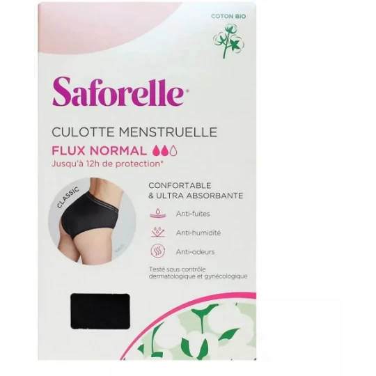 Saforelle Culotte Menstruelle Flux Normal