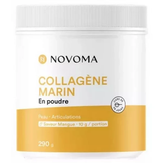 Novoma Collagène Marin Saveur Mangue Poudre 290 g