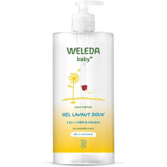 Weleda Baby Gel Lavant Doux Calendula Bio Sans Parfum - image 2