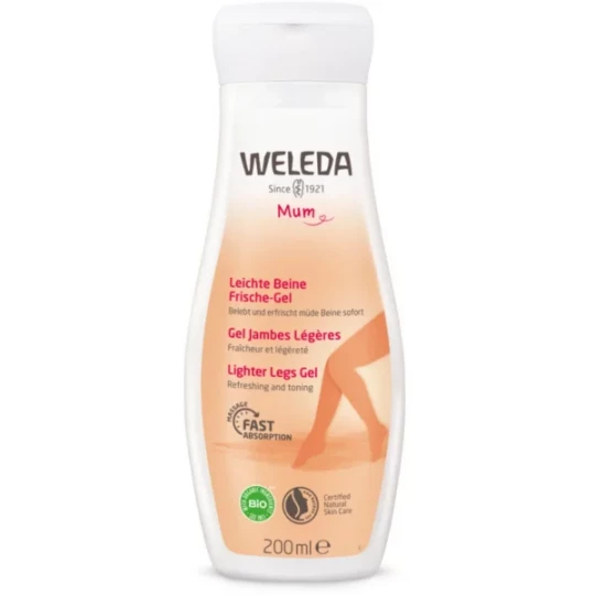 Weleda Mum Gel Jambes Légères Bio 200 ml