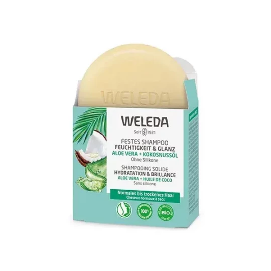Weleda Shampooing Solide Hydratation & Brillance 50 g