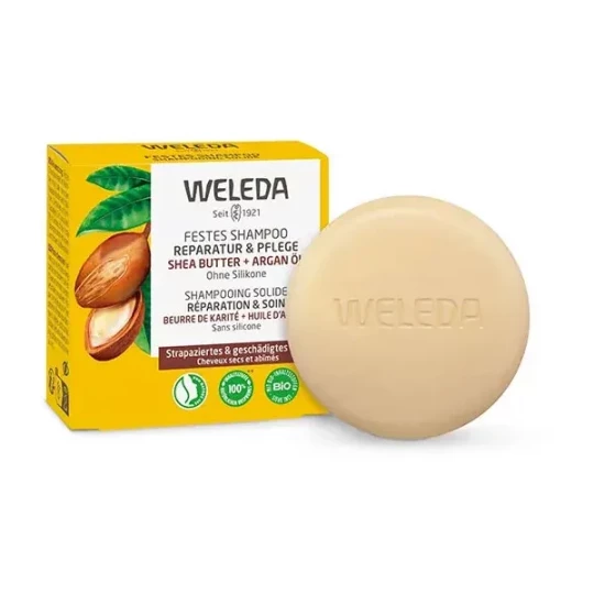 Weleda Shampooing Solide Réparation & Soin 50 g