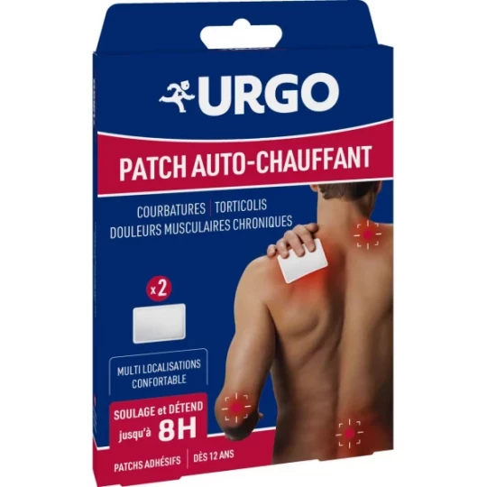 Urgo Patchs Adhésifs Auto-Chauffants Multi Localisations