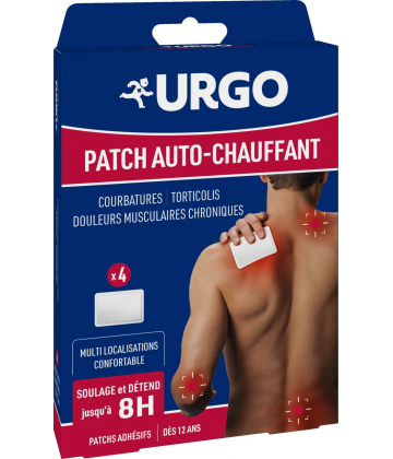 Urgo Patchs Adhésifs Auto-Chauffants Multi Localisations