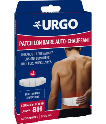 Urgo Patchs Lombaires Auto-Chauffants